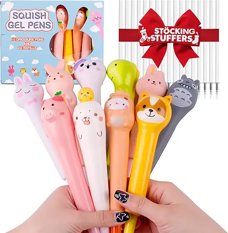 Cute Animal Squishy Gel Pens Set