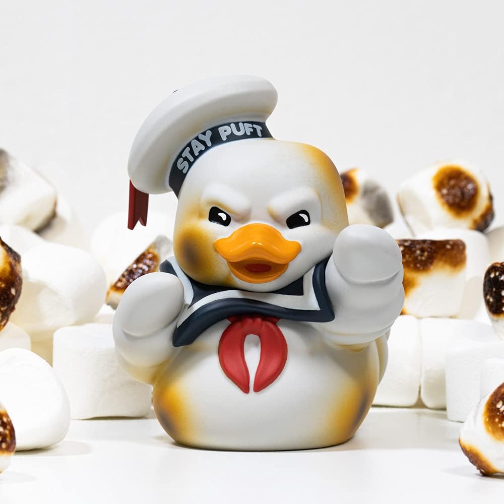 Stay Puft Marshmallow Duck Figurine