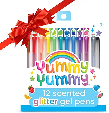 Yummy Yummy 12 Scented Glitter Gel Pens
