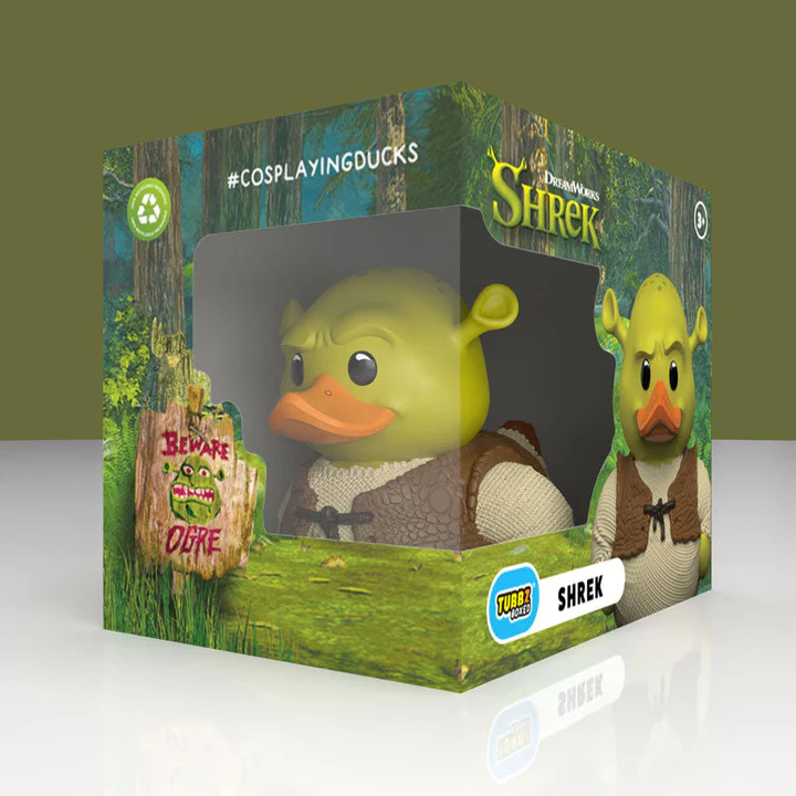 Shrek Cosplaying Duck
