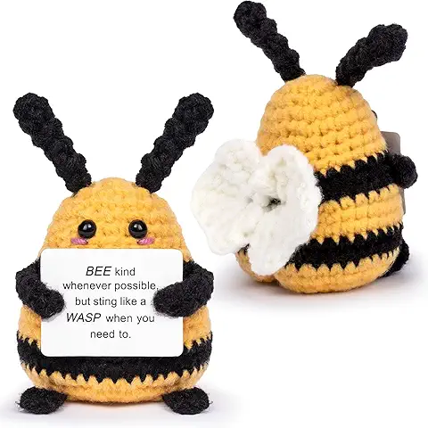 Crochet Bee Plush Toy