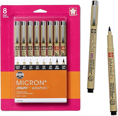Sakura Pigma Micron Fineliner Pen Set