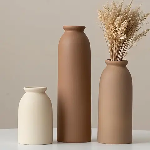 Minimalist Ceramic Vase Set