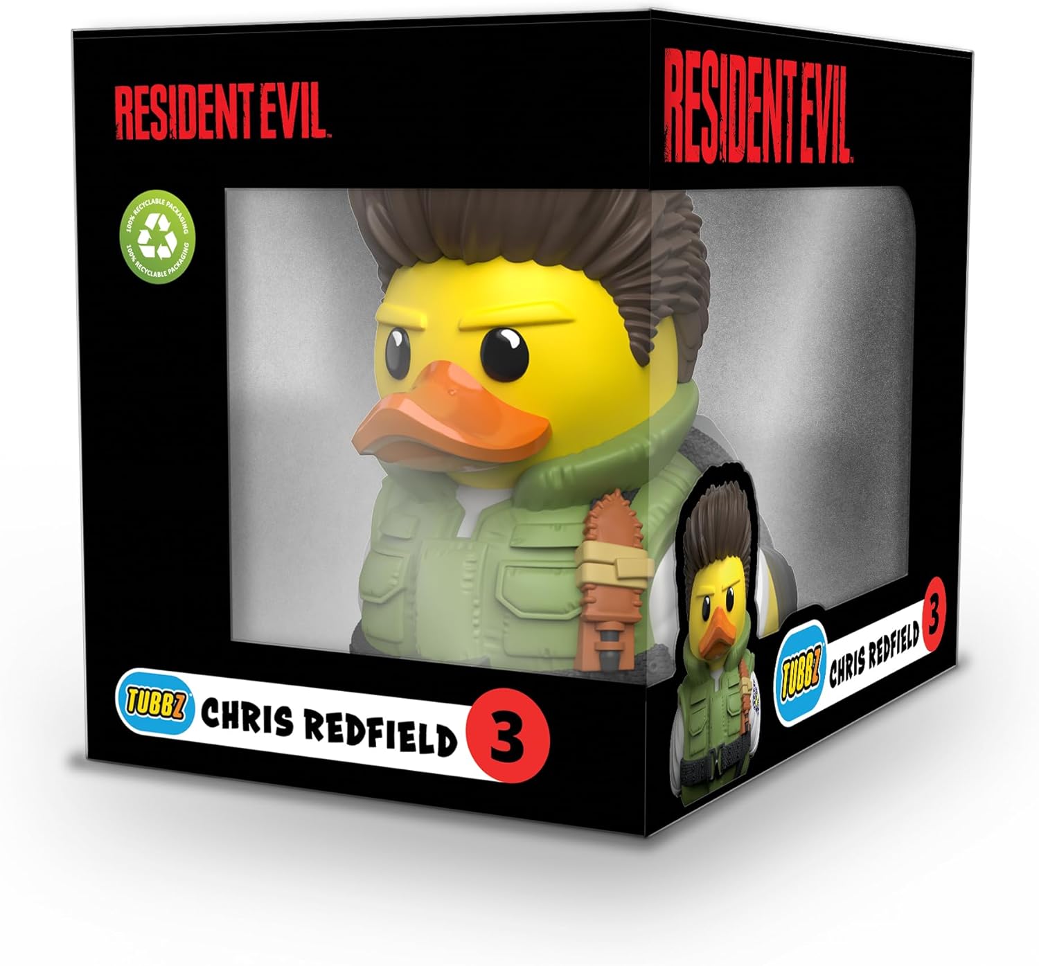 TUBBZ Resident Evil Chris Redfield Collectible Duck