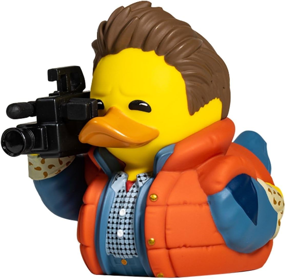 Back to the Future Reporter Duck Figurine