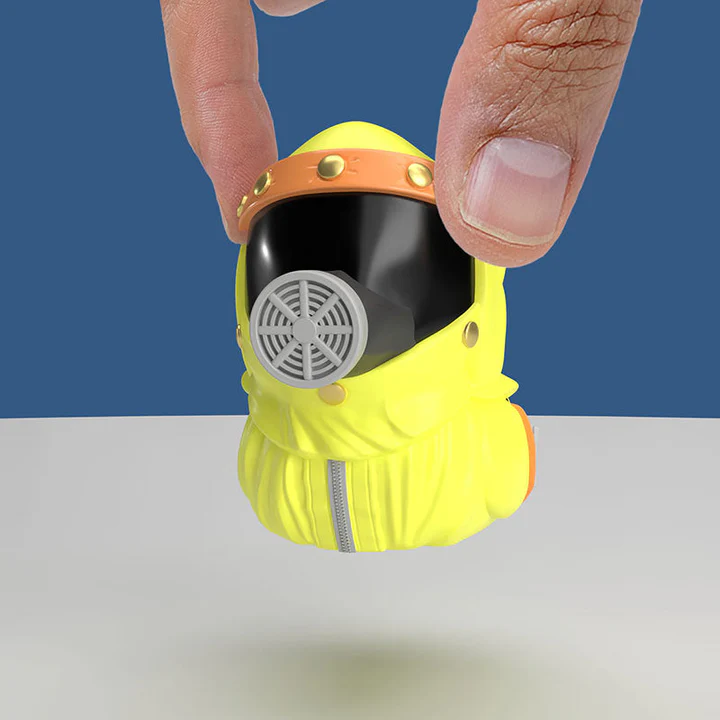 Mini Hazmat Suit Figurine