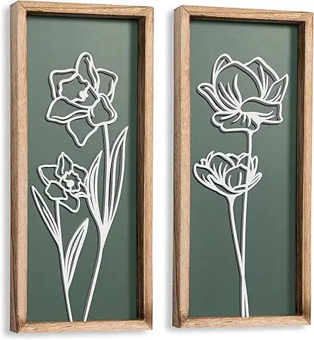 Floral Wall Art Set