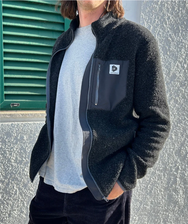 ReNew Vilnos Vyriškas Džemperis Su Užtrauktuku