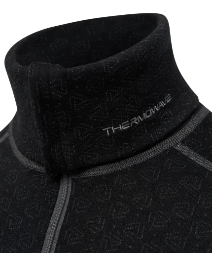 Merino Xtreme Vyriški Termo Marškinėliai Aukštu Kaklu Su 1/2 Užtrauktuku