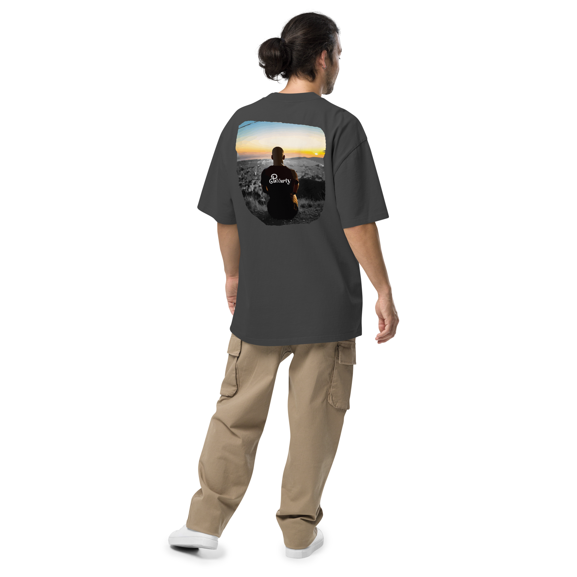 Oversized faded t-shirt