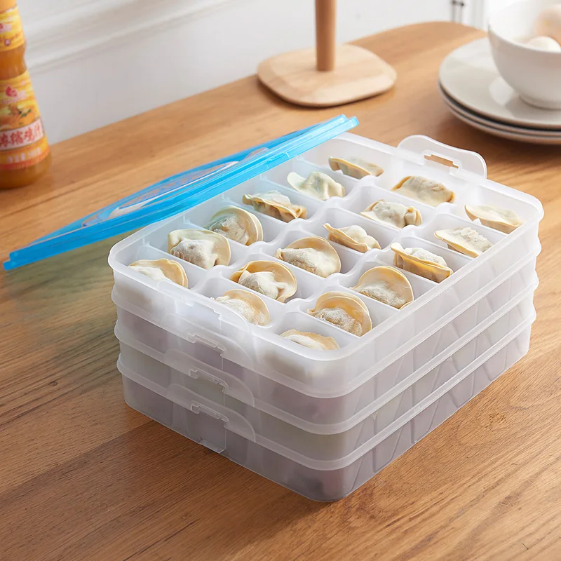 Double Layer Egg Storage Box - 24 Capacity