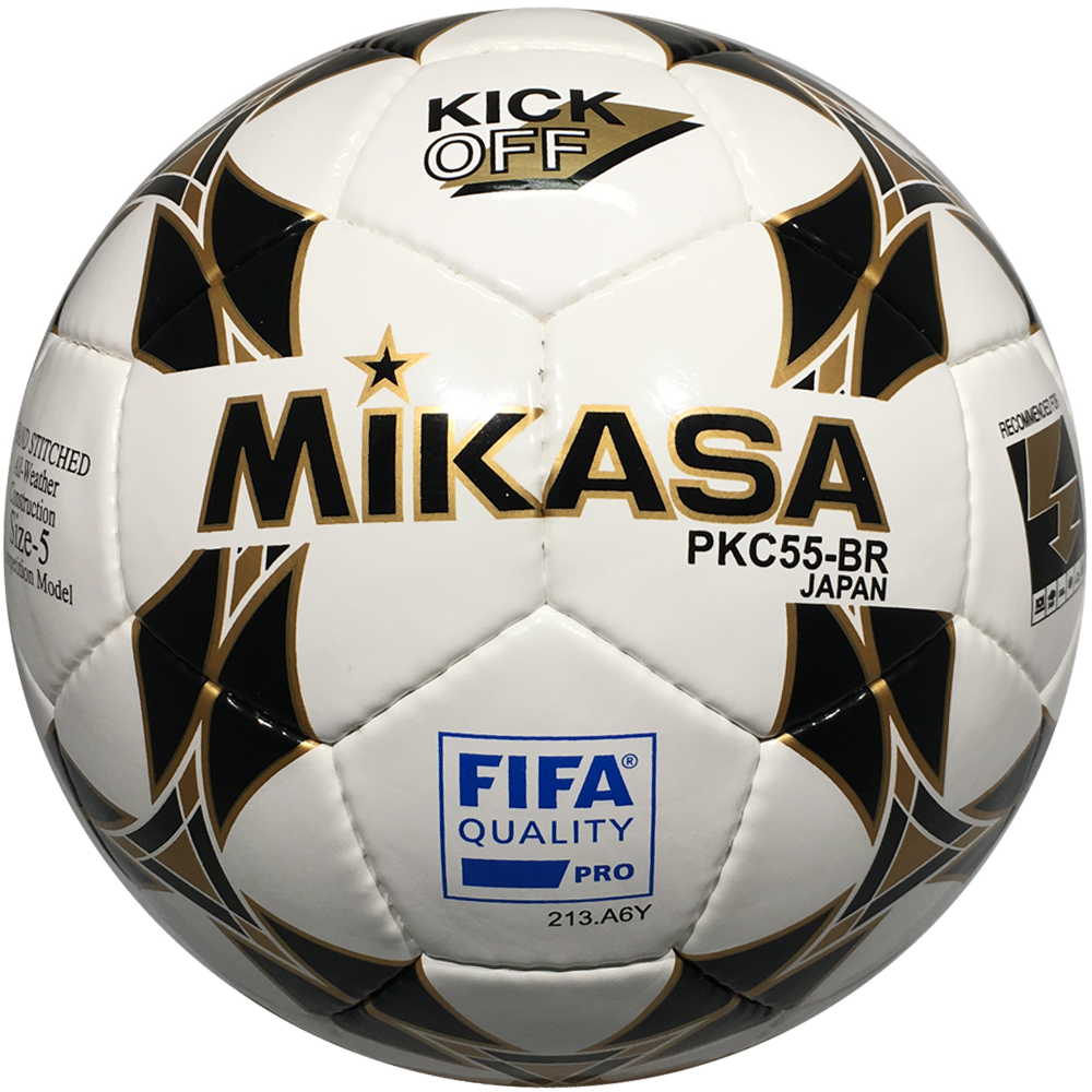 Mikasa Official Match Football – Durable PU Leather Soccer Ball