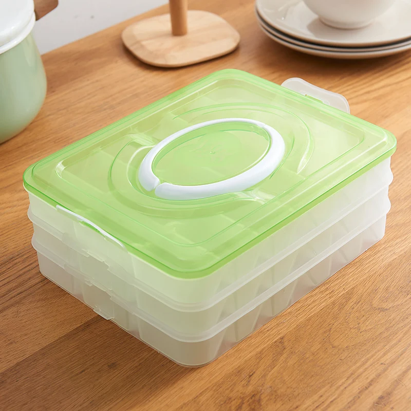 Double Layer Egg Storage Box - 24 Capacity