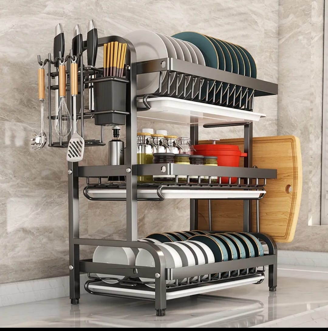 High quality 3 layers advanced dishrack