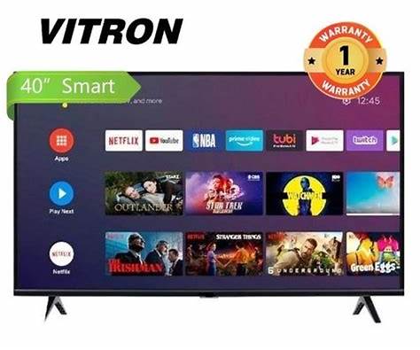 Vitron 40″ Smart Android Frameless TV