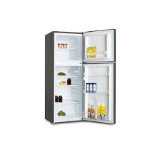 Roch Fridge 134L Direct Cool Top-Mounted Freezer Double Door RFR-180DT-B