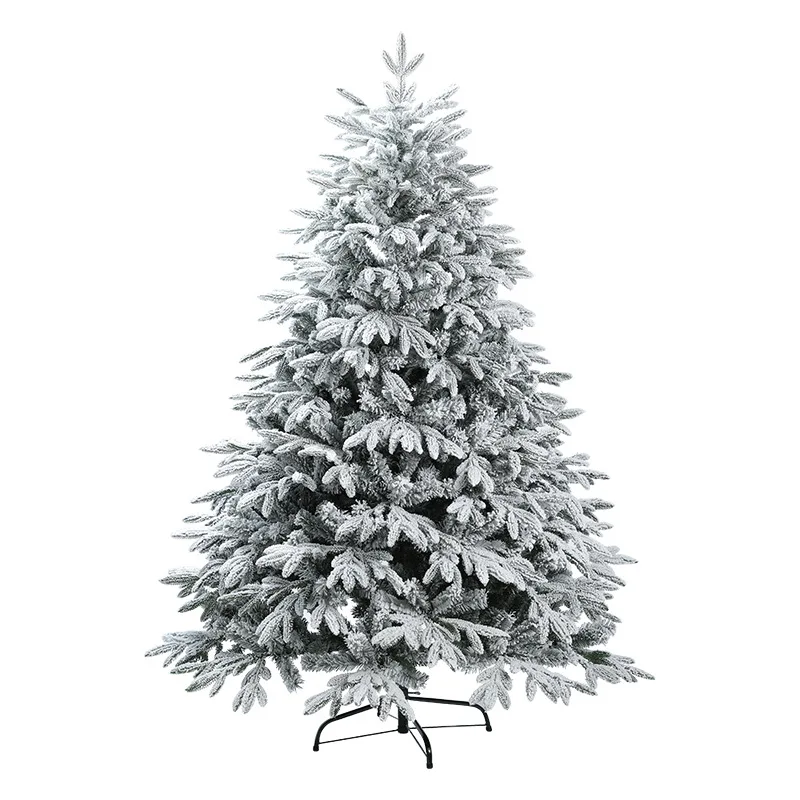Artificial Snow Flocked Christmas Tree