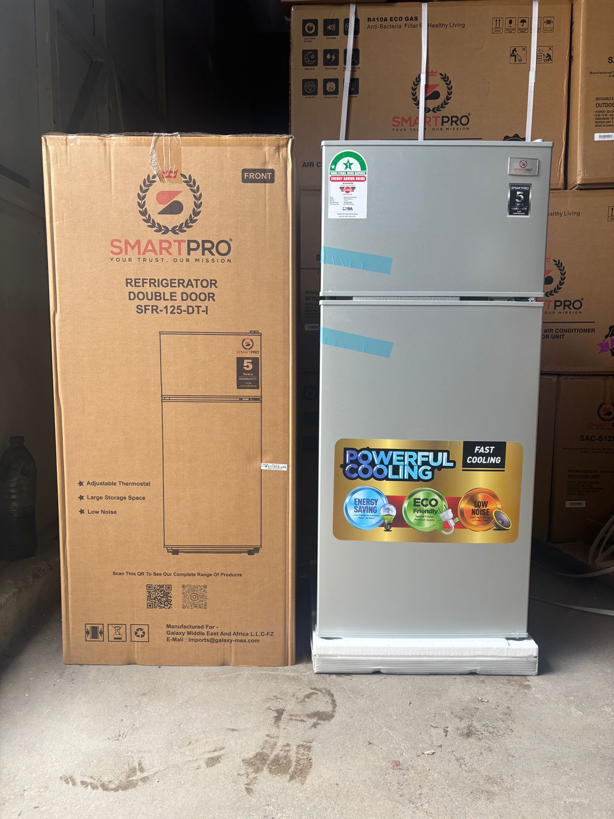 95 litres smart pro SFR 125-DT-I double door refrigerator