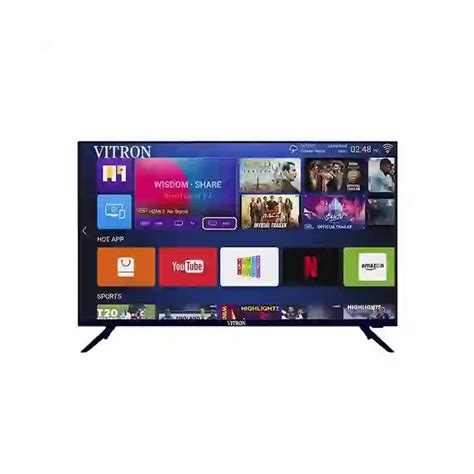 Vitron 40″ Smart Android Frameless TV