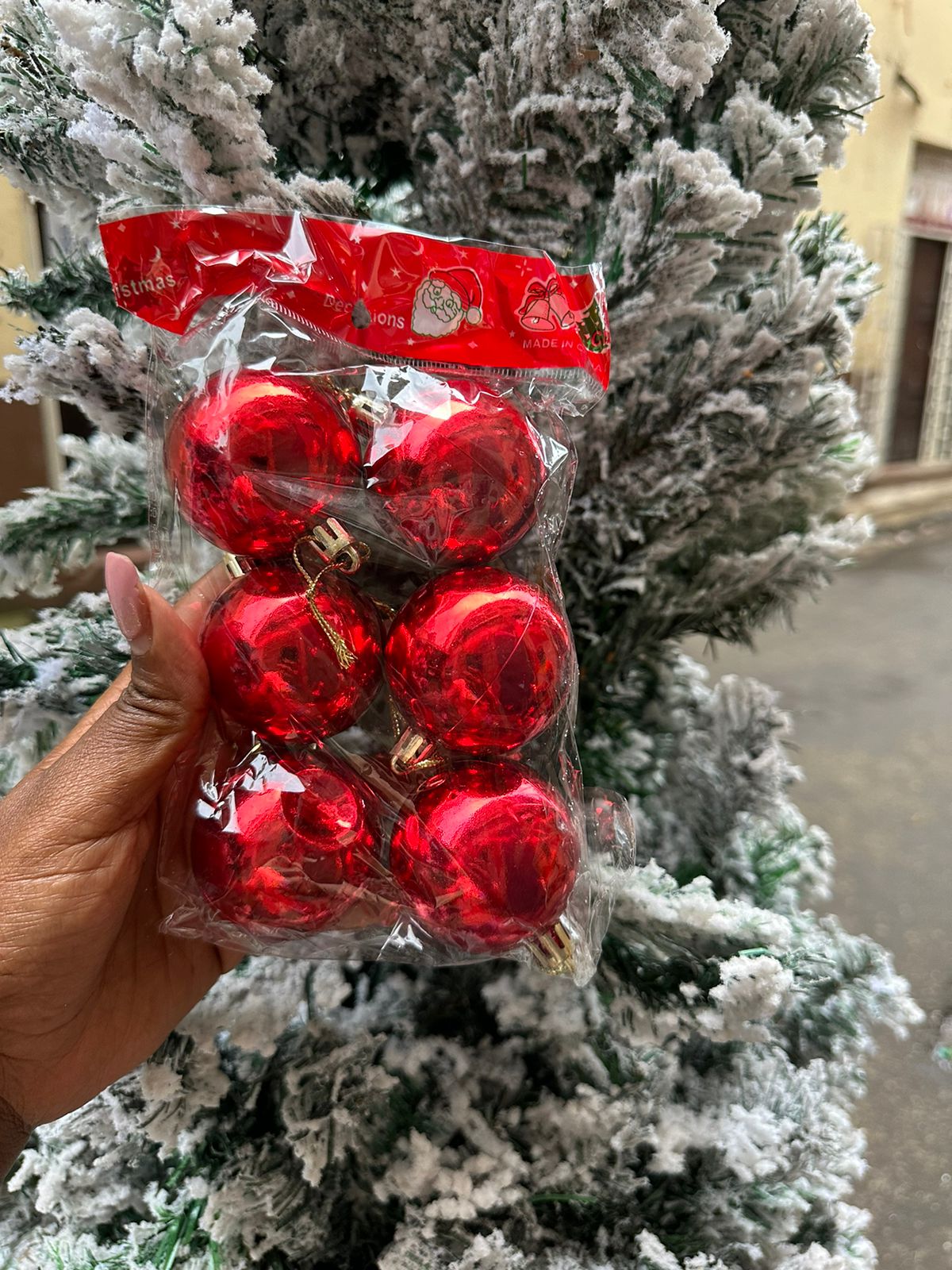 Red Christmas Tree Ornaments