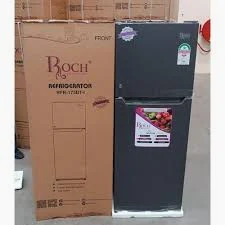 Roch Fridge 134L Direct Cool Top-Mounted Freezer Double Door RFR-180DT-B
