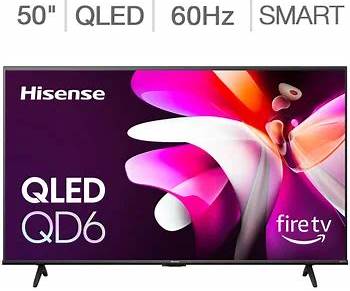 Hisense 50″ QLED 4K Smart TV
