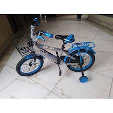 12″ Kids Bicycle – Green/Black Size 12 Children’s Bike with Front Basket & Training Wheels (Ages 2‑5)BMX Bicycle