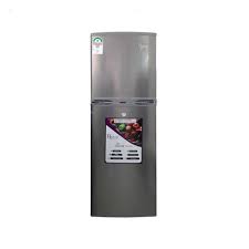 Roch Fridge 181L Direct Cool Double Door Silver RFR-230DT-B