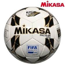 Mikasa Official Match Football – Durable PU Leather Soccer Ball