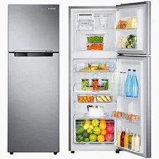 RT26HAR2DSA - SAMSUNG Fridge, Top Mount Freezer 2 Door, No Frost, 203L, INVERTER Compressor, Silver