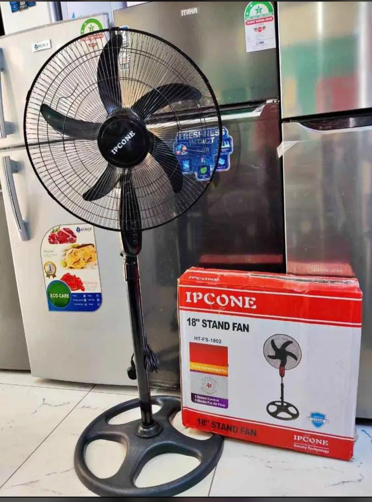 pcone 18 inches ipcone standing fan 
