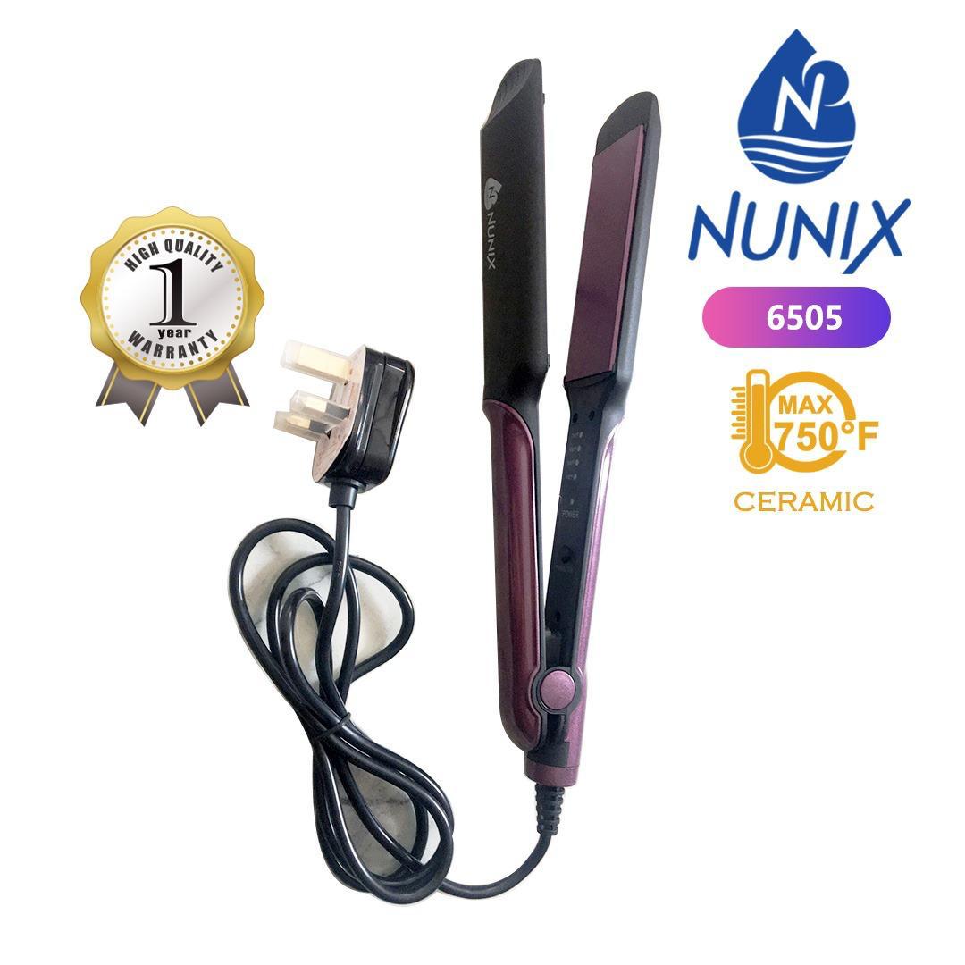 Nunix 6505 Ceramic Hair Straightener