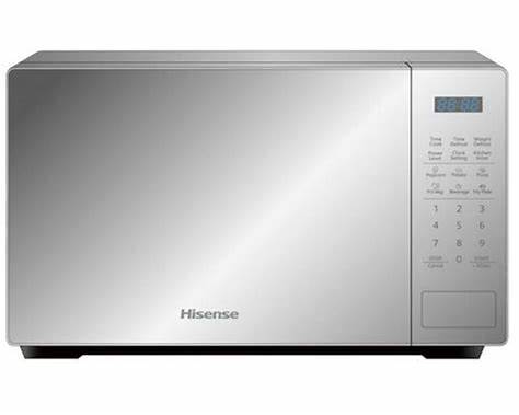 Hisense 20 L White Digital Microwave Oven – 700W, 11 Power Levels, Digital Timer & Defrost by Weight