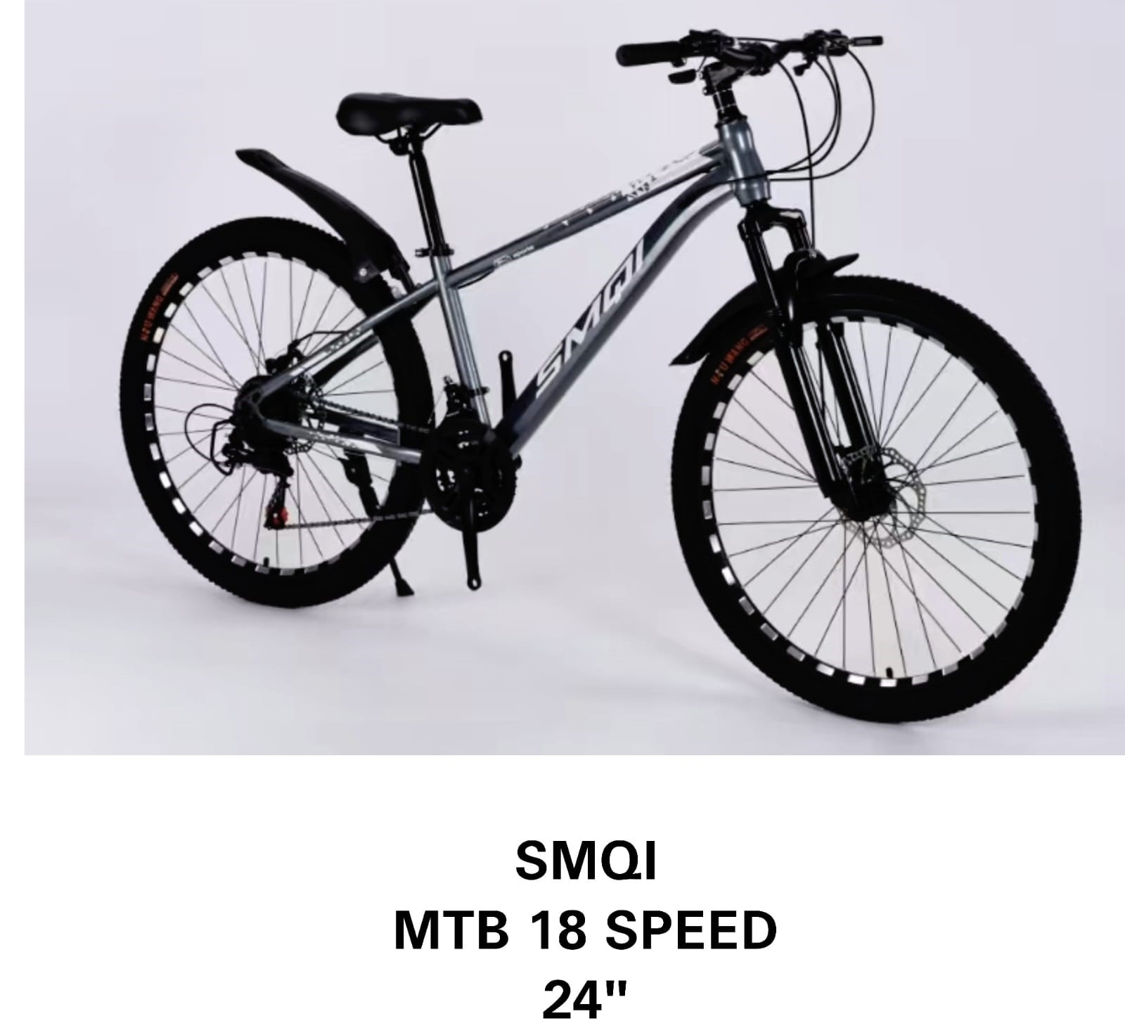 SMQI MTB 18 Speed 24" Mountain Bike