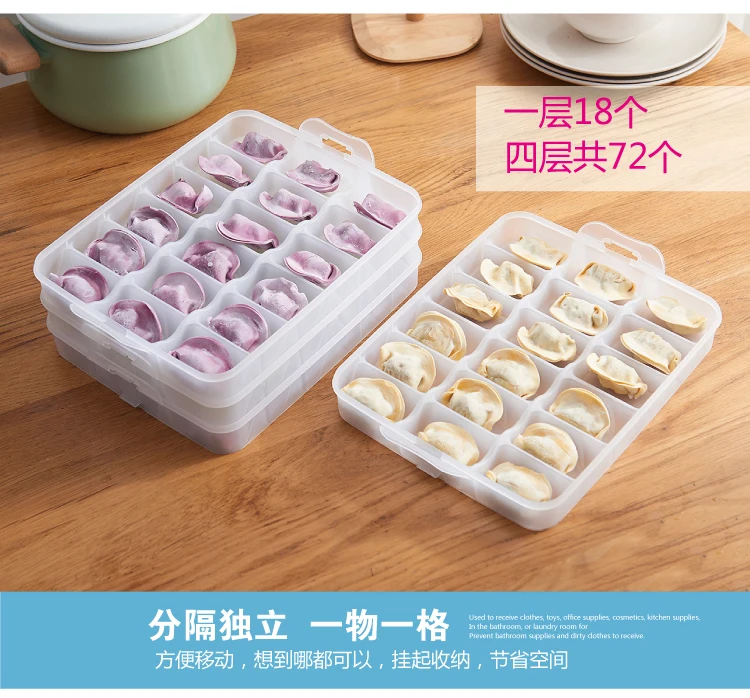 Double Layer Egg Storage Box - 24 Capacity