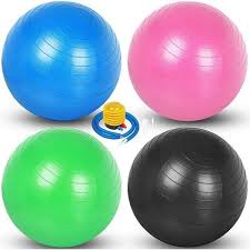 Anti-Burst Exercise Yoga Ball with Free Pump
