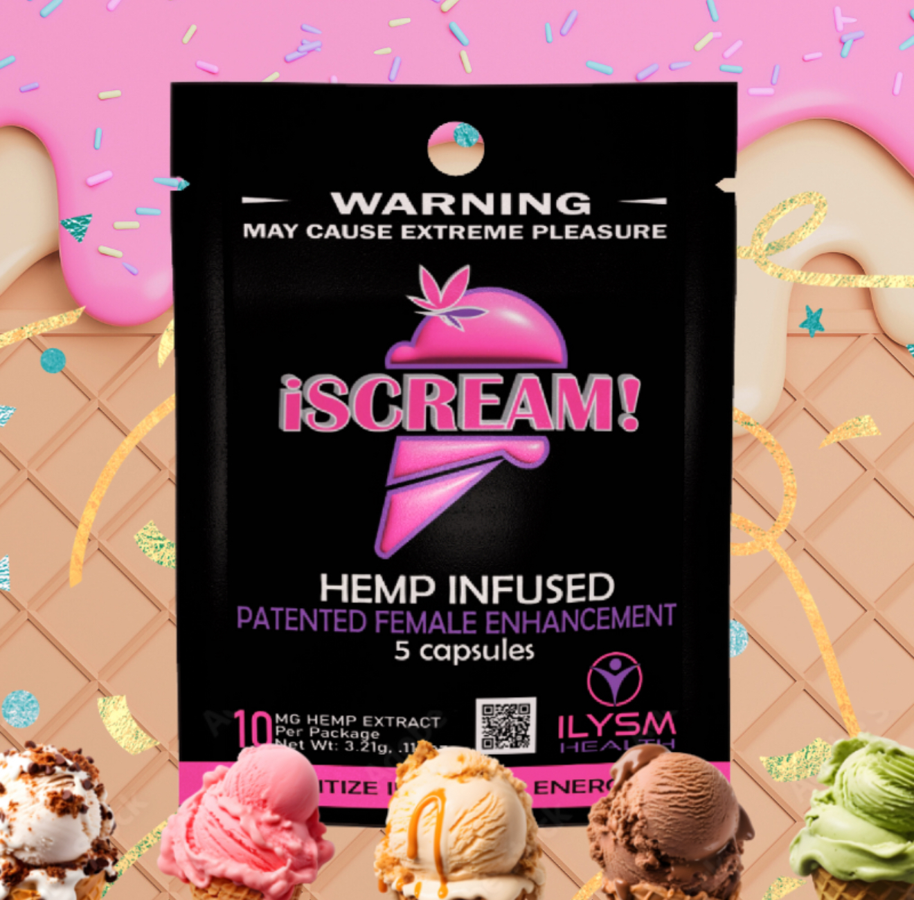 iScream Hemp Infused Capsules
