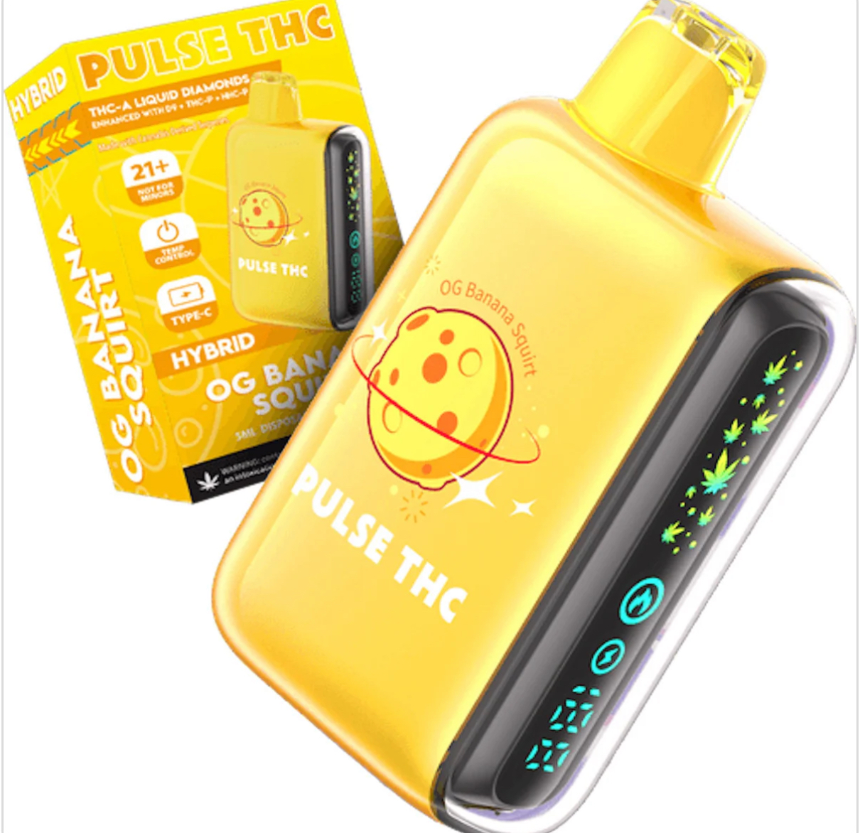 Pulse THC OG Banana Squirt Vape