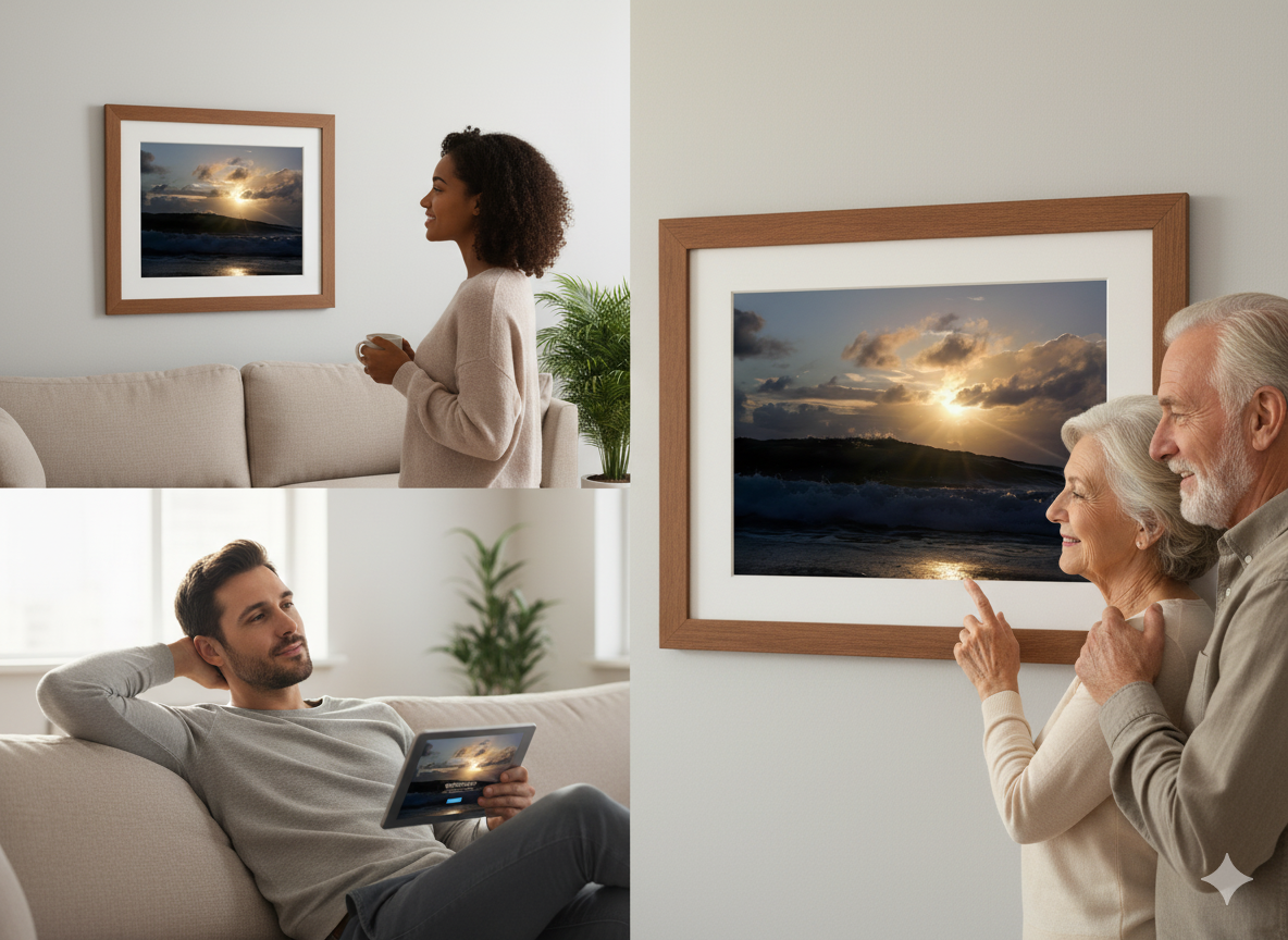 Sunrise Over the Waves – Cancún, Mexico