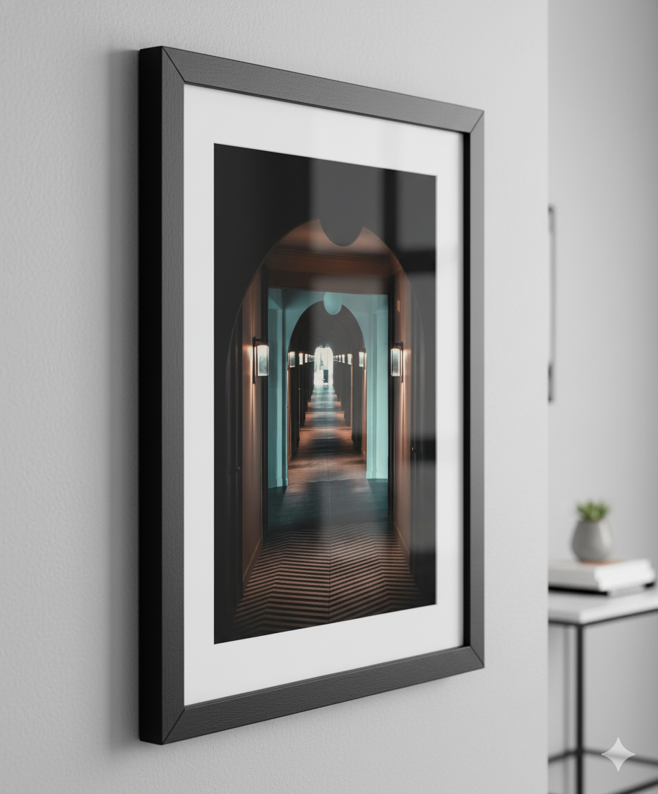 Quiet Morning Hallway – Cancún, Mexico