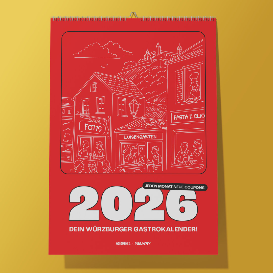 Gastrokalender 2026 - Würzburg