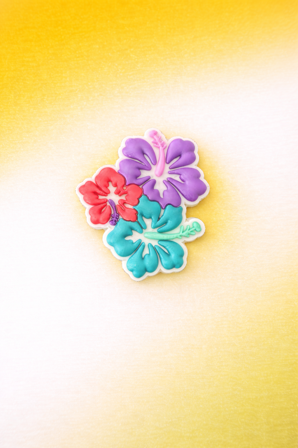 Charms Hibiscus coloré