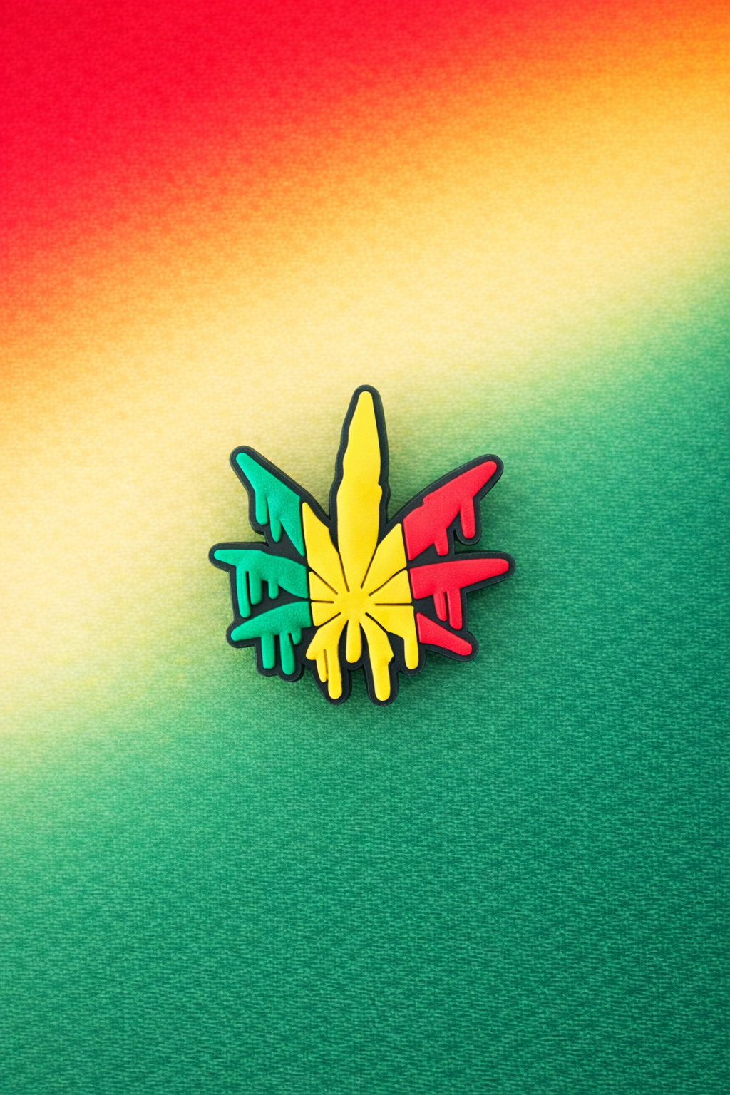 Charms Feuille Rasta