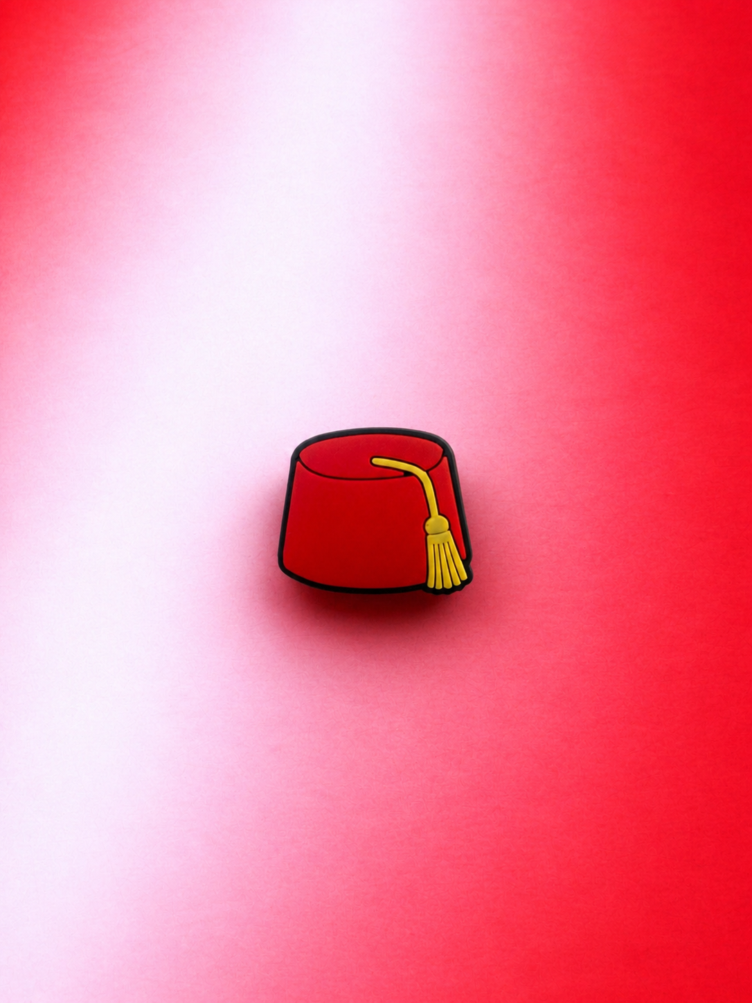 Charms Fez rouge