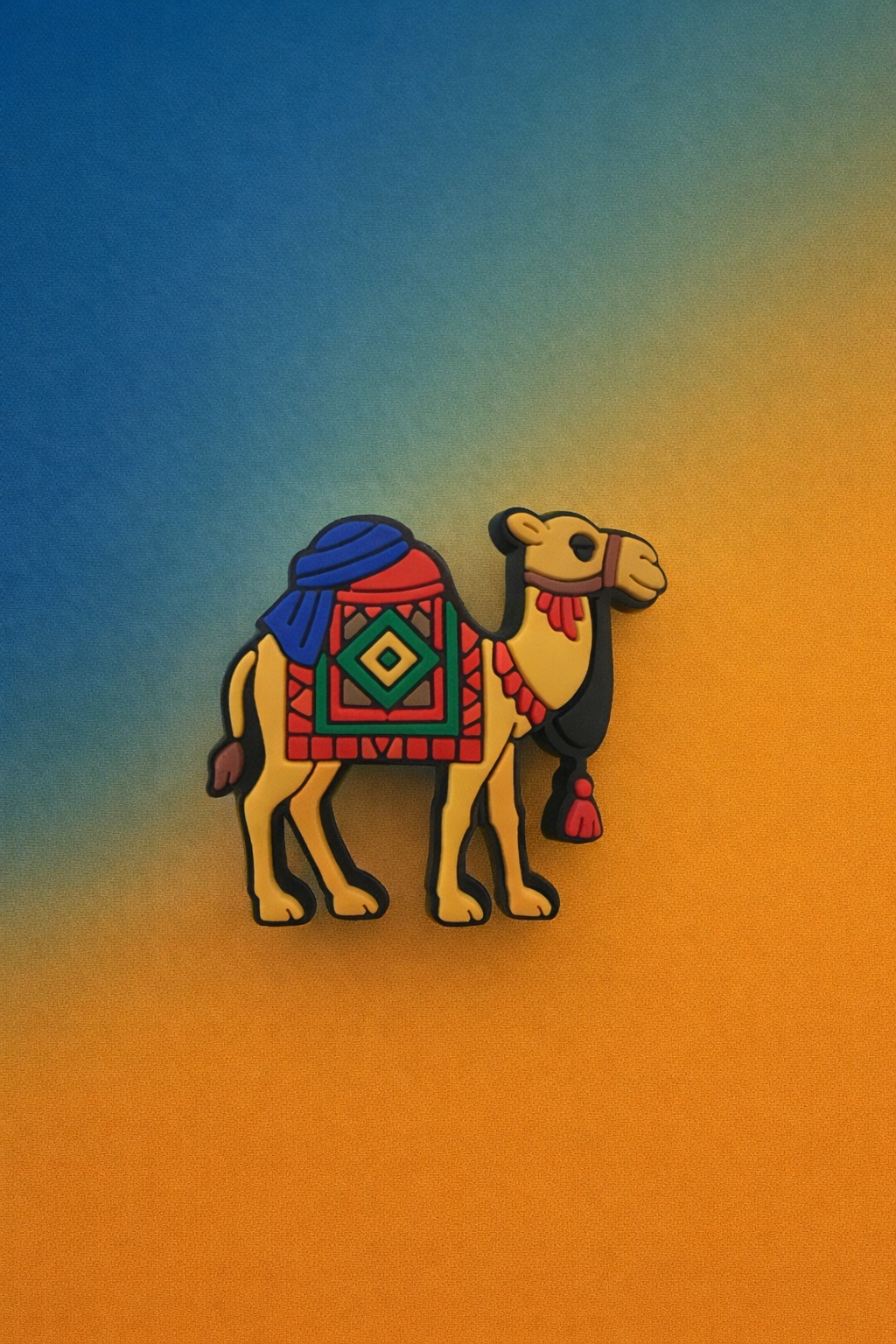 🐪  Charms Chameau du Sahara – Charme Traditionnel pour Crocs