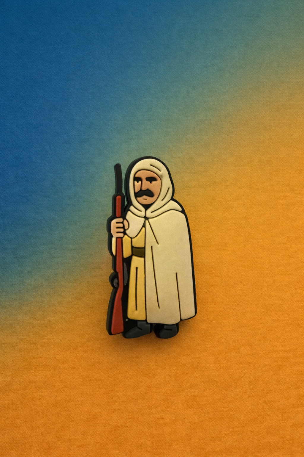 🇩🇿  Charms Guerrier Algérien – Charme Traditionnel pour Crocs