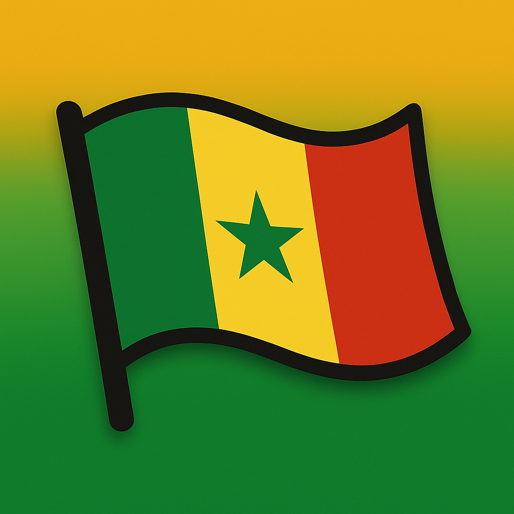 🇸🇳 Charms Drapeau du Sénégal