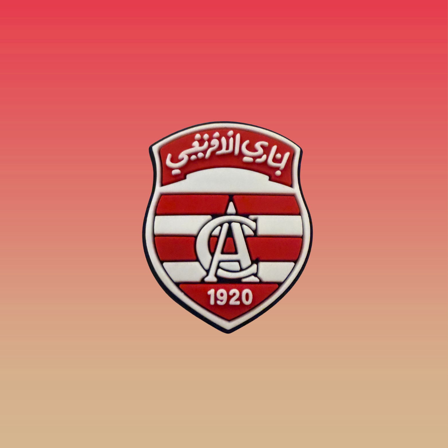 🔴⚪  Charms Club Africain – Charme Officiel Tunisien pour Crocs