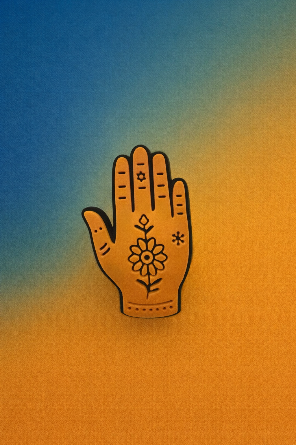 🪬  Charms Main Fatma Fleurie – Charme Porte-Bonheur pour Crocs