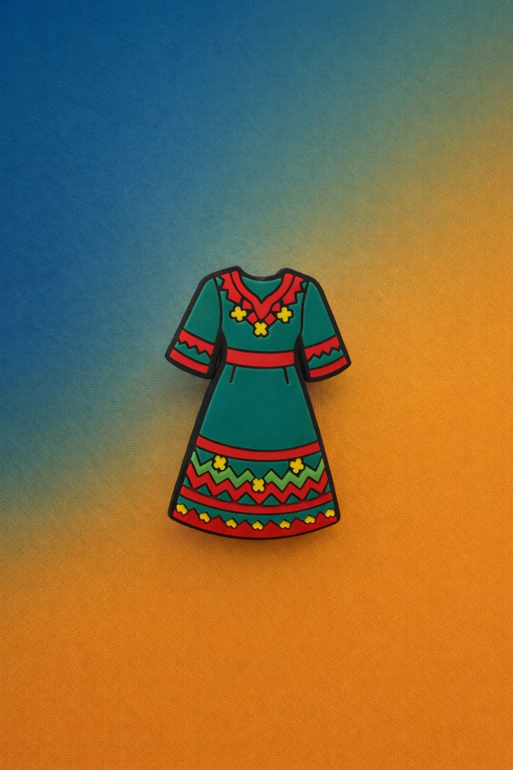 🇩🇿  Charms Robe Kabyle – Charme Traditionnel pour Crocs